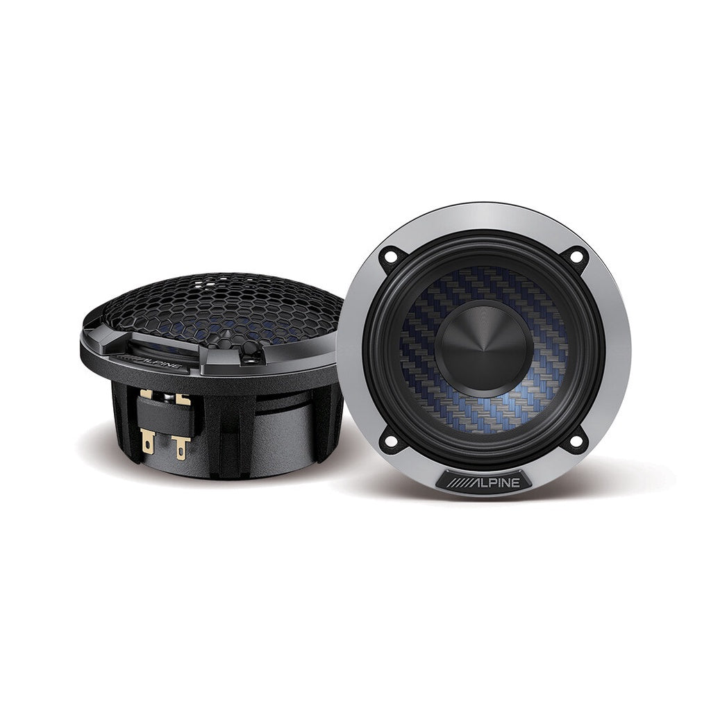 Alpine DP2-35M - DP2-Series 3.5" Component Mid-Range Car Speakers