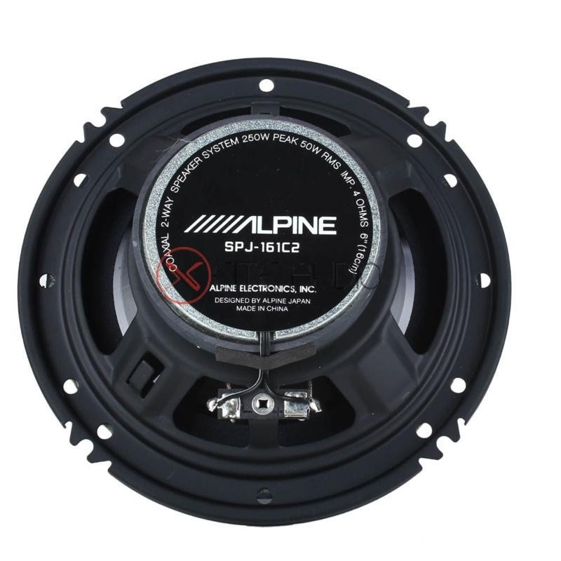 Alpine SPJ-161CS & SPJ-161C2 - 6.5"inch 2-Way Bundle Package With FOC Plug & Play Socket