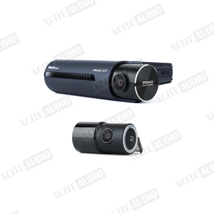 IROAD X11 QHD Dual Channel Front & Rear DashCam Night Vision ADAS App Control Car Camera Driving Recorder