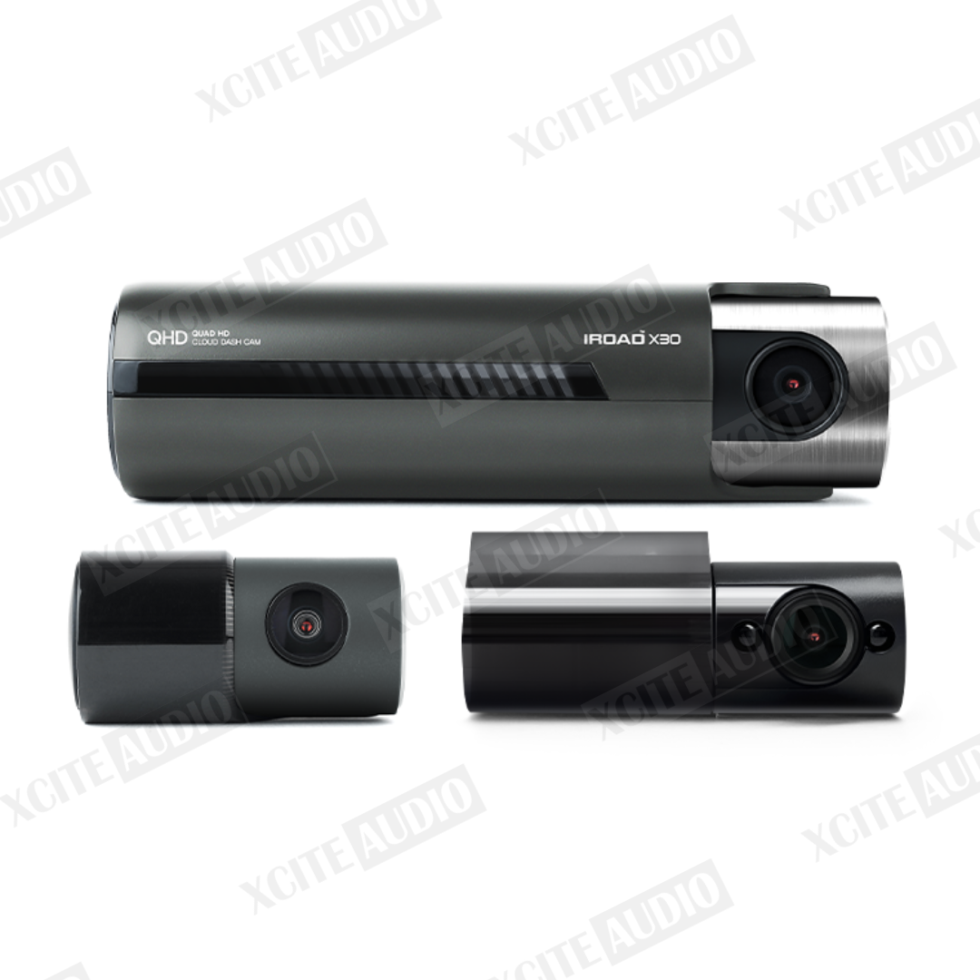 IROAD X30 THREE CHANNEL QHD 1440P DASH CAM