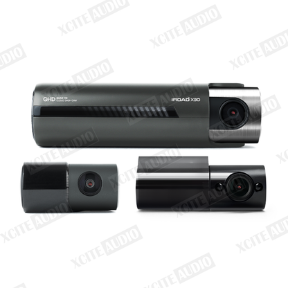 IROAD X30 THREE CHANNEL QHD 1440P DASH CAM