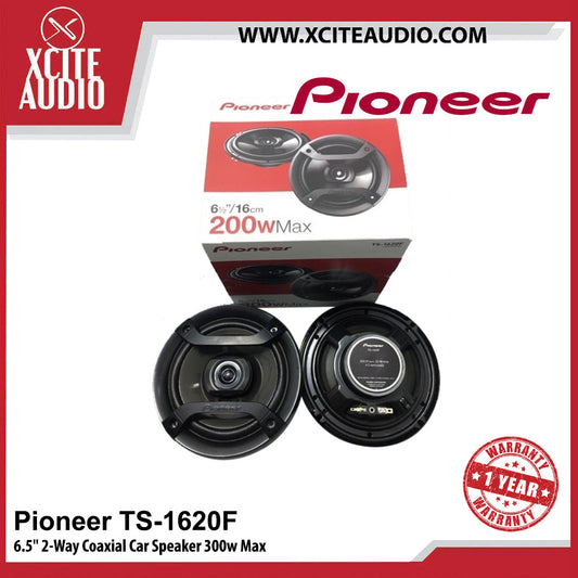 Pioneer TS-1620F 6.5" 2-Way Coaxial Car Speakers 200w Max
