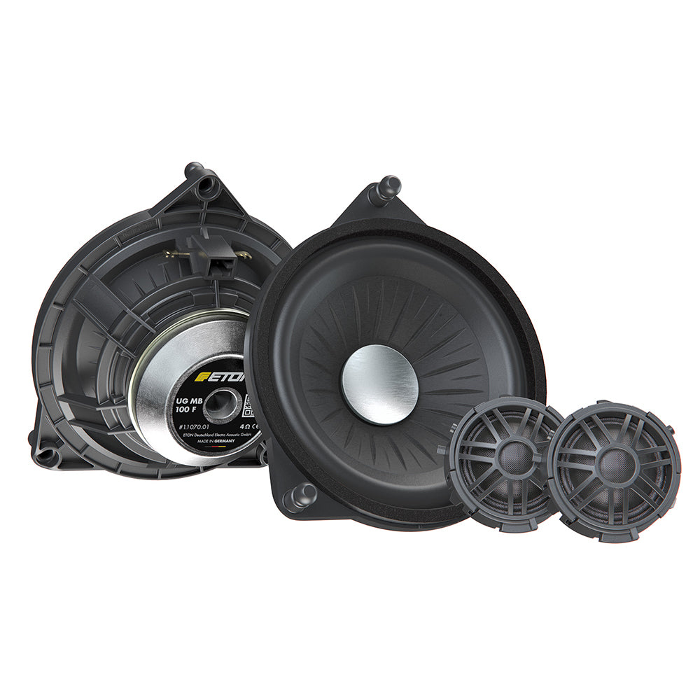 ETON MB100F 4" 2-Way Mercedes Benz Fully Plug and Play Component Car Speakers - Xcite Audio