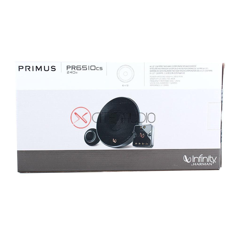Infinity PR6510CS 6-1/2" Primus Series 2-Way 240W Component Car Audio Speakers - Xcite Audio