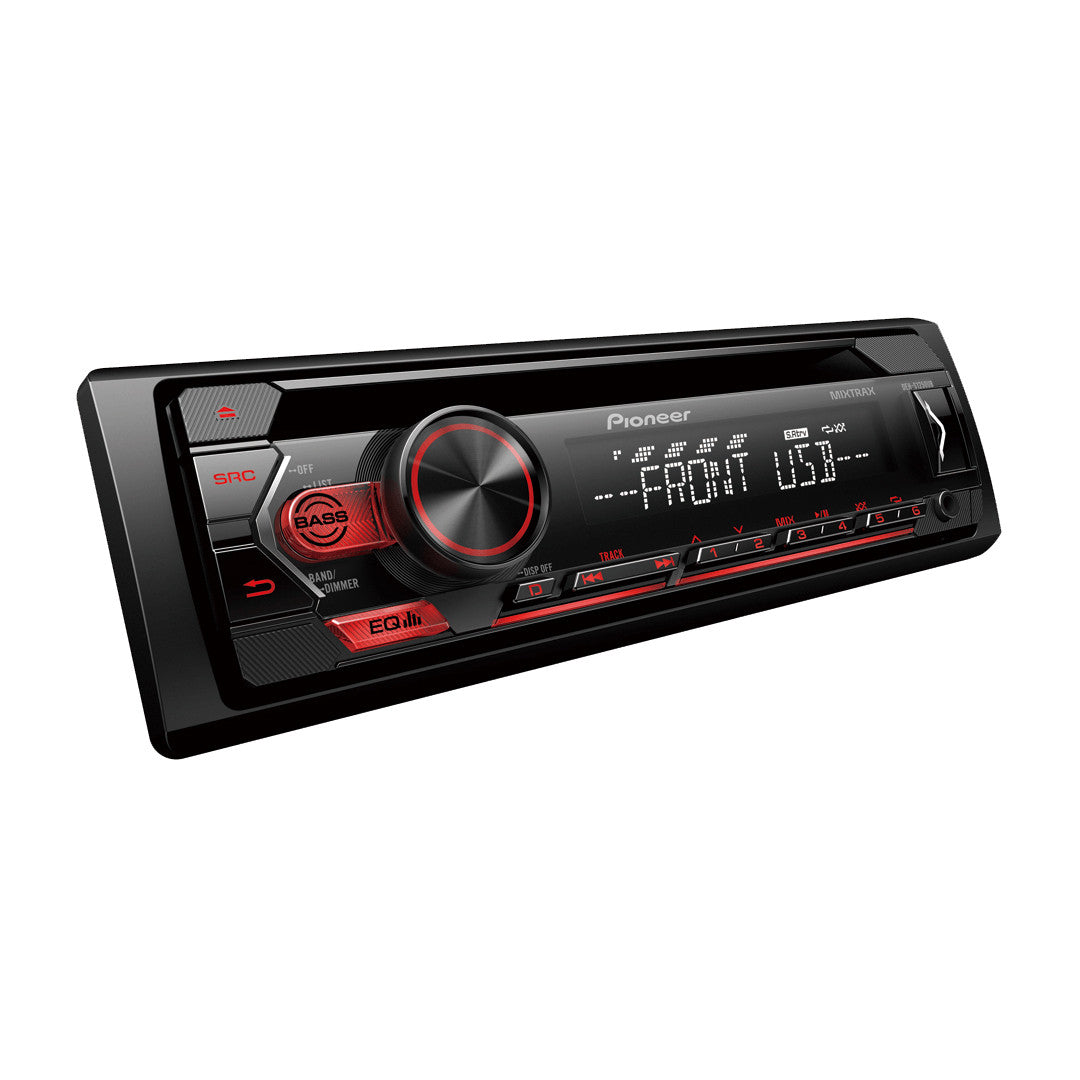 Pioneer DEH-S1250UB Audio Receiver with ARC App Compatibility, and MIXTRAX®