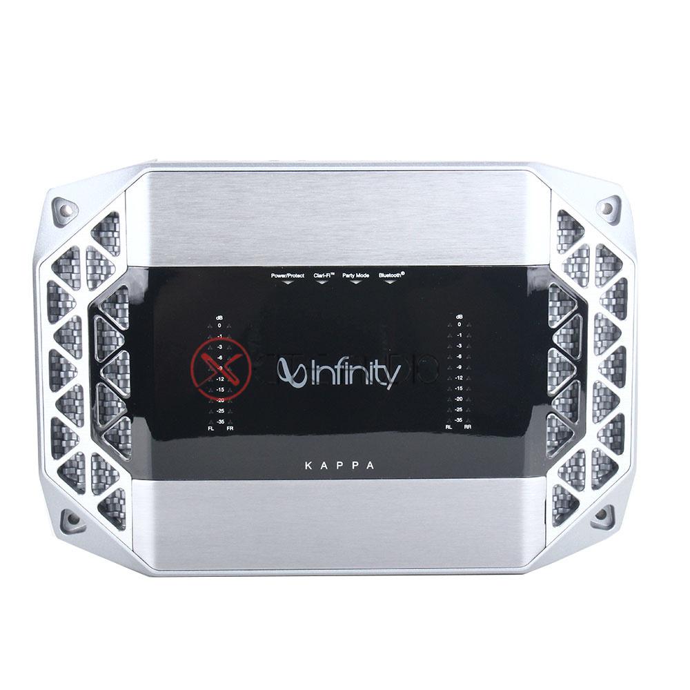 Infinity Kappa K4 Class-D High Performance 4-Channel Full Range Car Audio Power Amplifier with Bluetooth - Xcite Audio