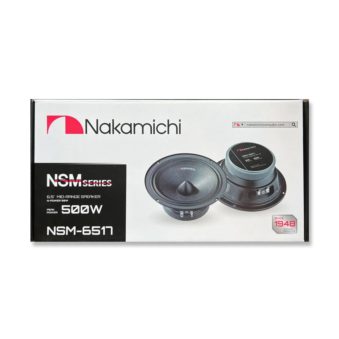 Nakamichi NSM 6517 6.5" Mid-Range Woofer Max. Power 500w