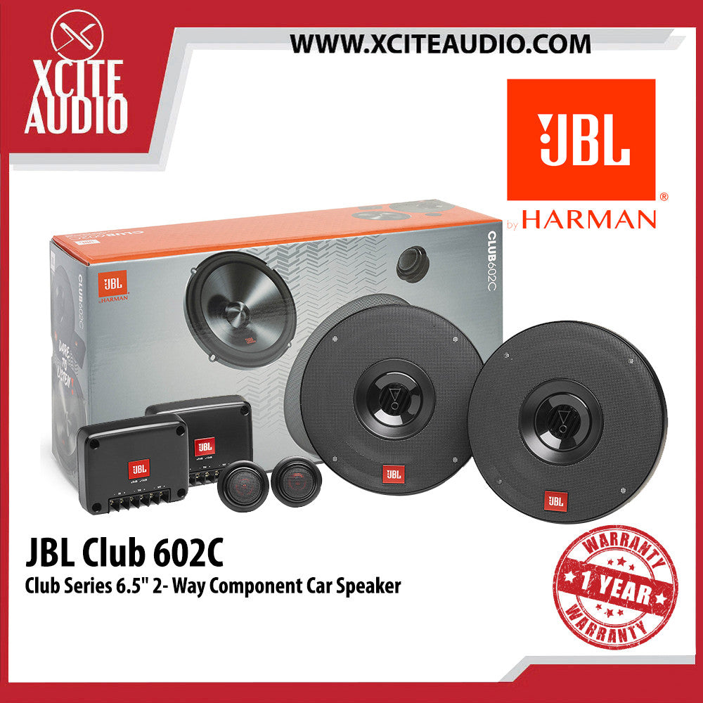 JBL Club 602CTP Club Series 6.5" component speaker system