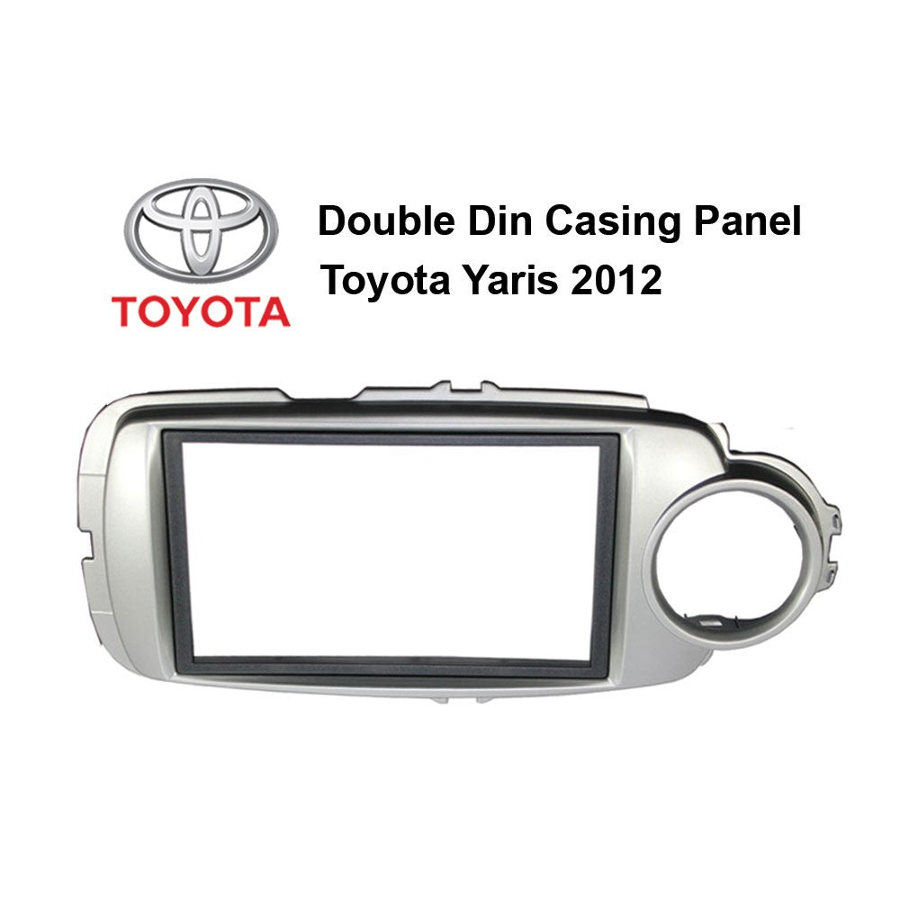 Toyota Yaris 2012 Double Din Car Headunit / Player / Stereo Audio Casing Panel