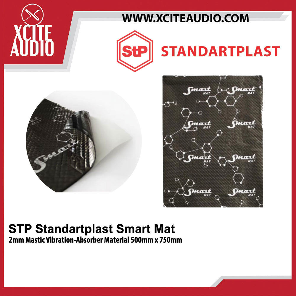 STP Standartplast Smart Mat 2mm Mastic Vibration-absorbing Material 500mm x 750mm (1 Sheet)