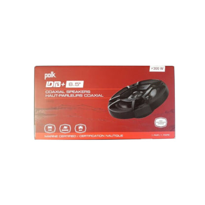 Polk Audio DB652 DB+ Series 6.5" 2-Way Coaxial Car Speakers