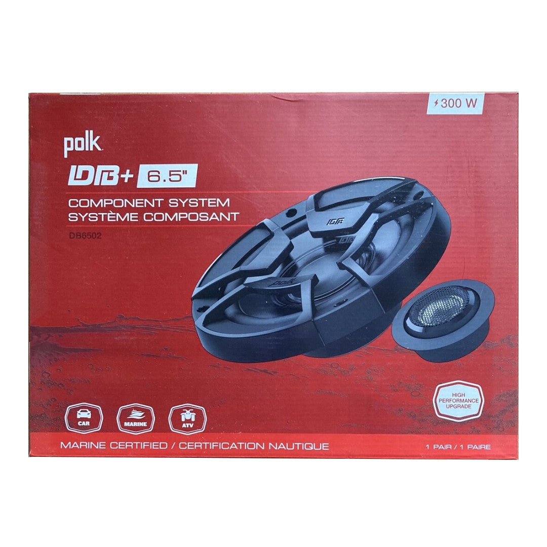 Polk Audio DB 6502 DB+ Series 6.5" Component Car Speaker