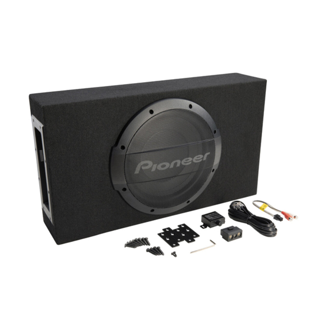 Pioneer TS-WX1010LA 10" Sealed Active Subwoofer 1200w Max Power, Built-In 600w Output Amplifier