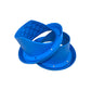 Universal Waterproof Silicone Half Cover for 6" - 6.5" Car Speaker Adapter Bracket Spacer Mat