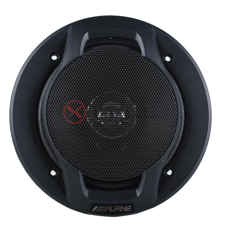 Alpine SPJ-161C2 6" 2-Way Type-J Series 250W Peak Power Coaxial Car Speakers - Xcite Audio