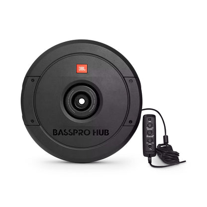 JBL BassPro Hub 11" (279mm) Powered Spare Tire Subwoofer With Built-In 200W RMS Amplifier With Remote Control