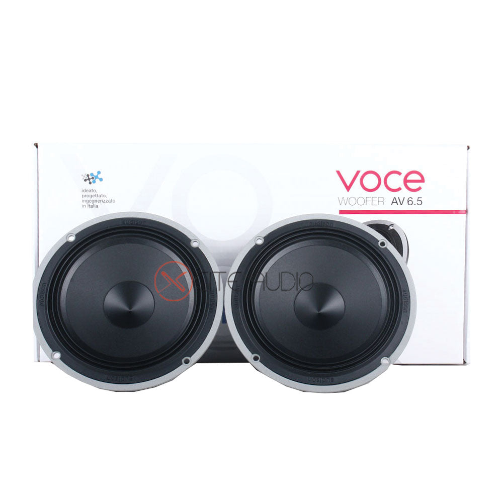 Audison VOCE AV 6.5 6.5" 200Watts Peak Car Midbass Woofer/Speakers - Xcite Audio