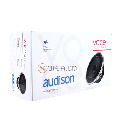 Audison VOCE AV 6.5 6.5" 200Watts Peak Car Midbass Woofer/Speakers - Xcite Audio