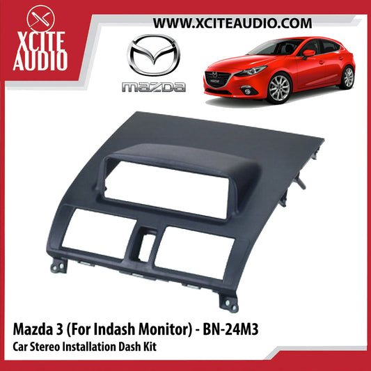 Mazda 3 BN-24M3 Car Stereo Installation Dash Kit Fascia Kit Car Player Casing Mounting Kit For Indash Monitor - Xcite Audio