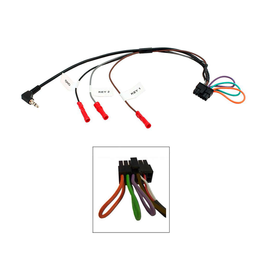 Connects2 CTMULTILEAD.2 Universal Patch Lead Car Head Unit Connection Lead - Xcite Audio