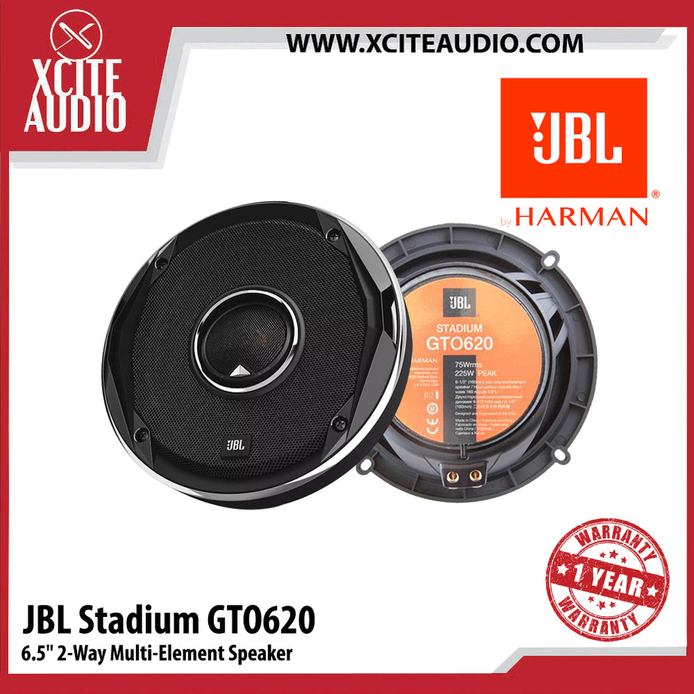 JBL Stadium GTO 620 6.5" 2Way Speakers Xcite Audio