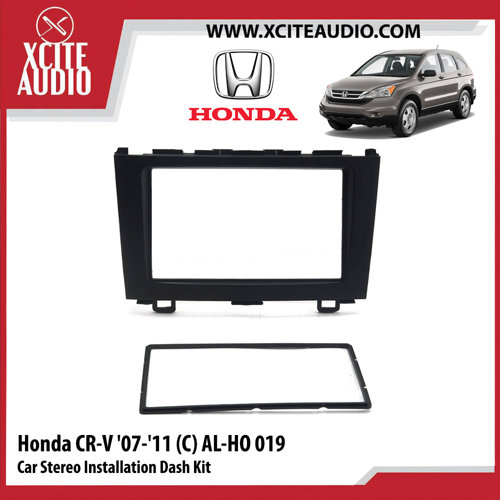 Honda CR-V CRV 2007-2011 AL-HO019 Double-Din Car Stereo Installation Dash Kit Fascia Kit Car Player Casing Mounting Kit - Xcite Audio