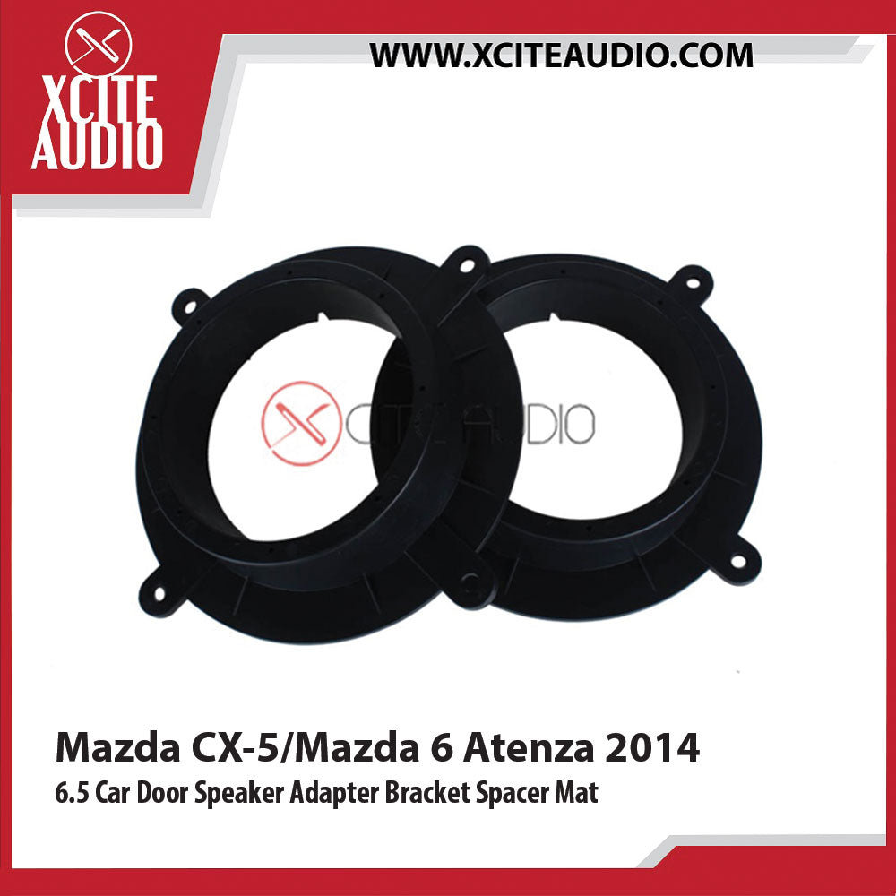 Mazda CX-5/Mazda 6 Atenza 2014 6.5" Car Door Speaker Adapter Bracket Spacer Mat - Xcite Audio