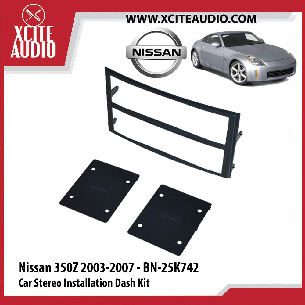 Nissan 350Z 2003-2007 BN-25K742 Single-Din Car Stereo Installation Dash Kit Fascia Kit Car Headunit Player Casing - Xcite Audio