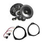 Eton POW172.2 6.5" 70Watts 2-Way 3 Ohms Component Car Speakers - Xcite Audio