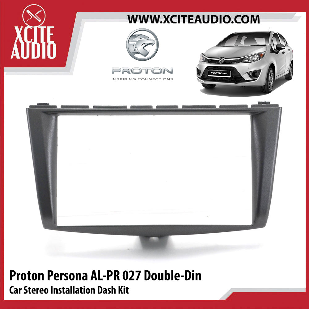 Proton Persona AL-PR027 Double-Din Car Stereo Installation Dash Kit Fascia Kit Car Player Casing Mounting Kit - Xcite Audio