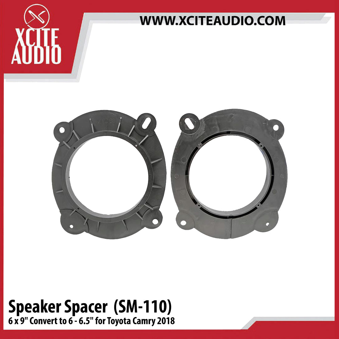 6" x 9" Converter to 6.5" Speaker Adapter Mount Spacers For Toyota & All Mpv's Front & Rear 6" x 9" Users