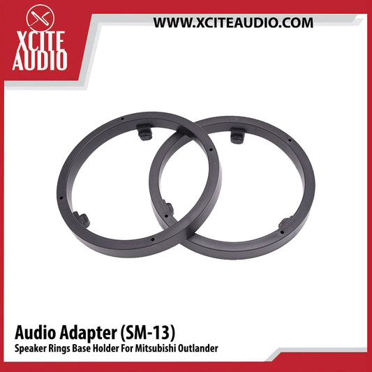 Audio Adapter Speaker Rings Base Holder 6.5 Inch For Mitsubishi Outlander