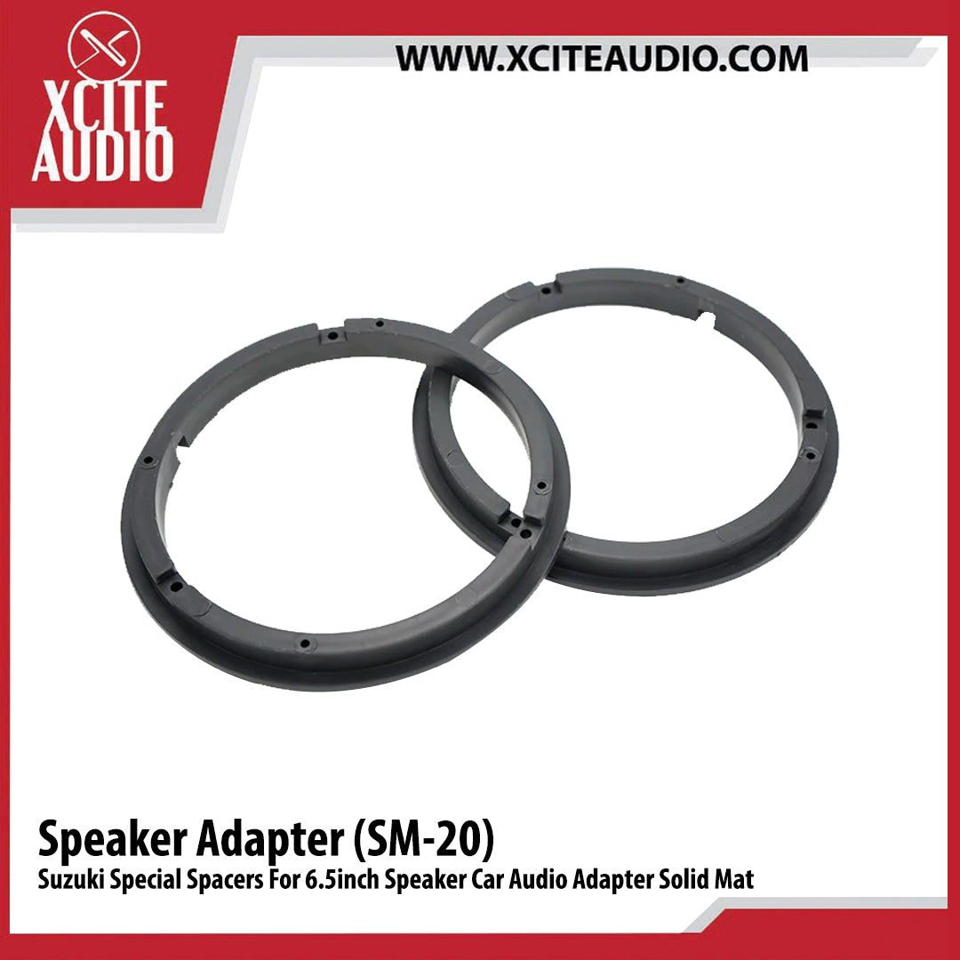 Suzuki Special Spacers For 6.5inch Speaker Car Audio Adapter Solid Mat (Pair)