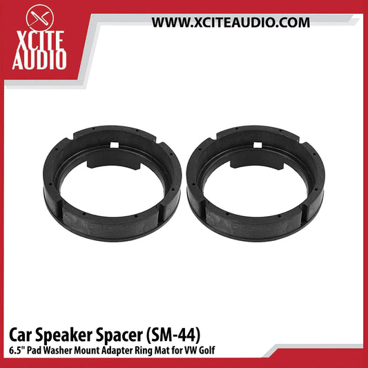 Car Speaker Spacer 6.5" Pad Washer Mount Adapter Ring Mat for VW Golf