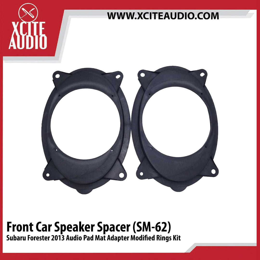 Car Speaker Spacer Solid for Subaru Forester Front Door Audio Pad Mat Adapter Modified Rings Kit