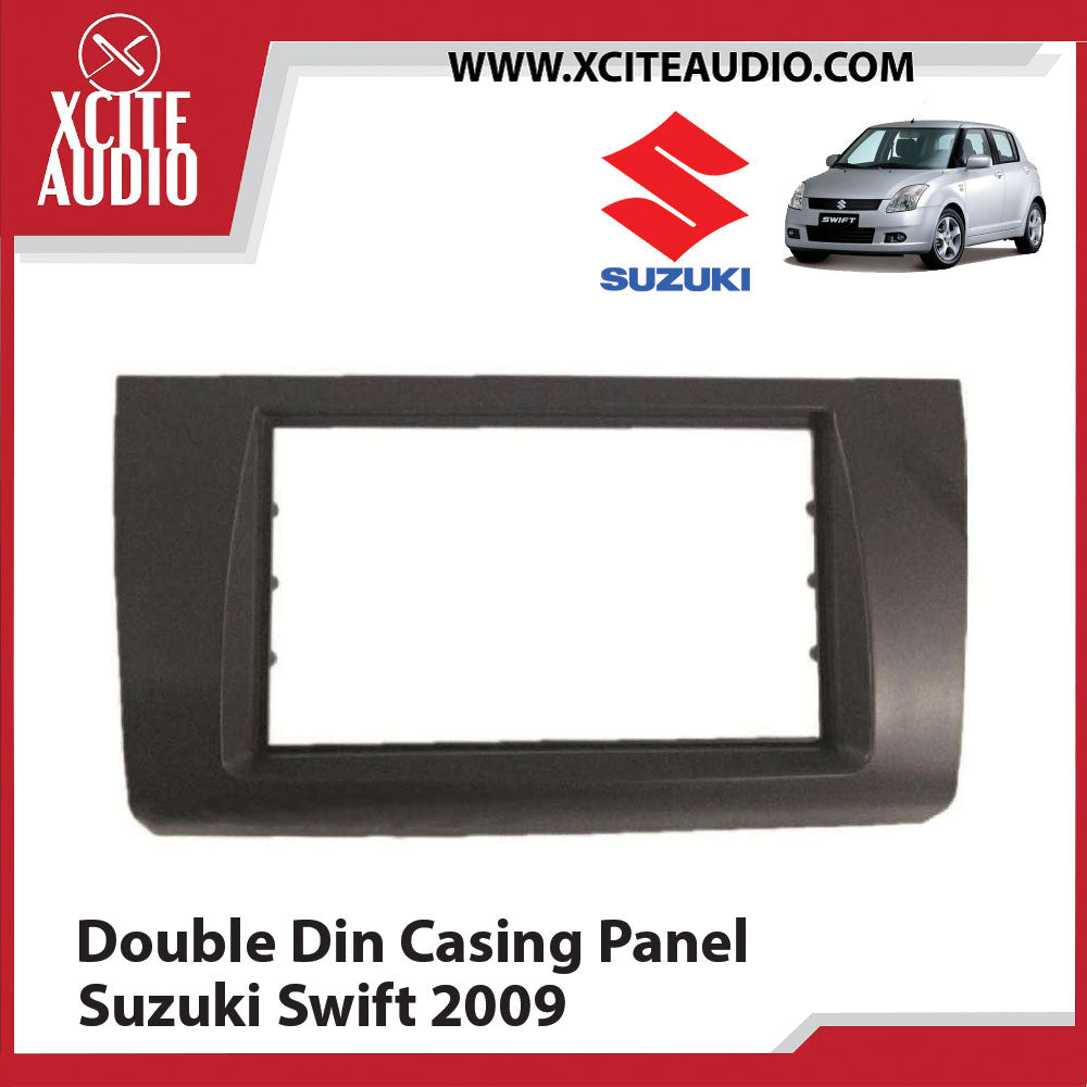 Suzuki Swift 2009 Double Din Car Headunit / Player / Stereo Audio Casing Panel - Xcite Audio