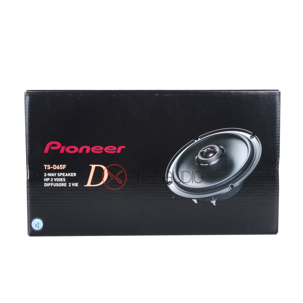 Pioneer TS-D65F 6.5" (16.5cm) 2-Way D-Series 270W Coaxial Car Speakers - Xcite Audio