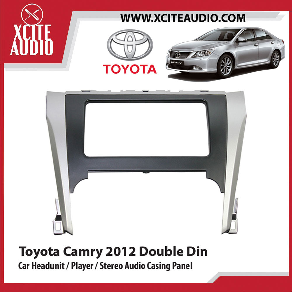 Toyota Camry 2012 Double Din Car Headunit / Player / Stereo Audio Casing Panel - Xcite Audio