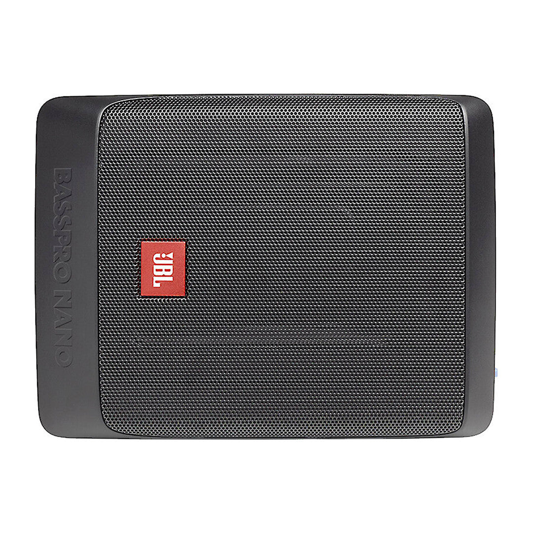 JBL BassPro Nano 6" x 8" Ultra-Compact Amplified Underseat Subwoofer