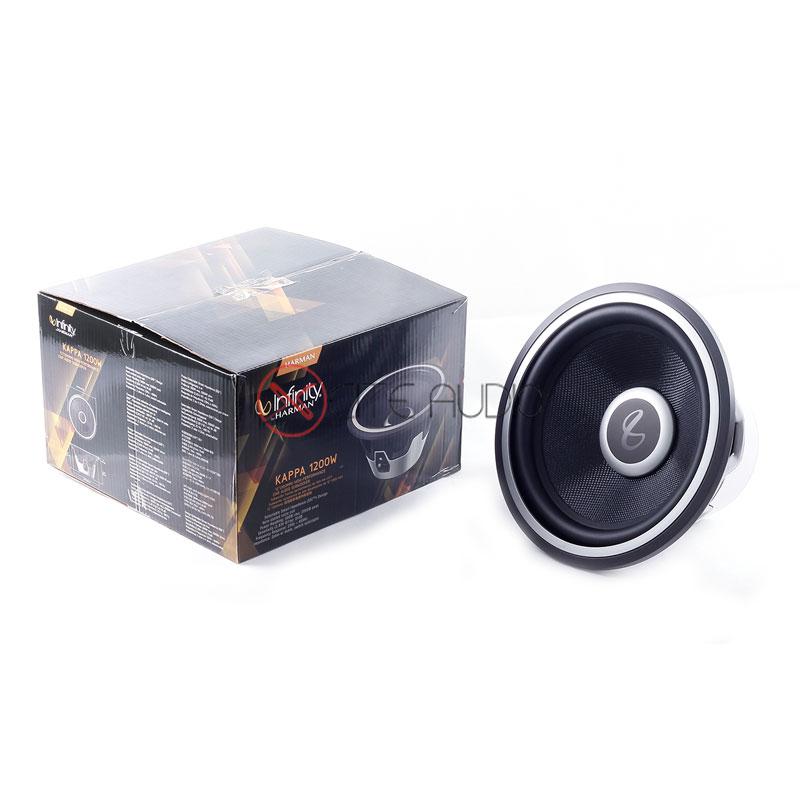 Infinity KAPPA 1200W 12" (300mm) High-Performance 2000W Selectable 2 or 4-Ohms Impedance Car Subwoofer - Xcite Audio