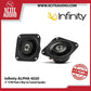 Infinity ALPHA 4020 4'' (100mm) 2-Way 175W Peak Coaxial Car Speakers - Xcite Audio