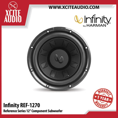 Infinity Reference REF1270 Series 12" Component Subwoofer