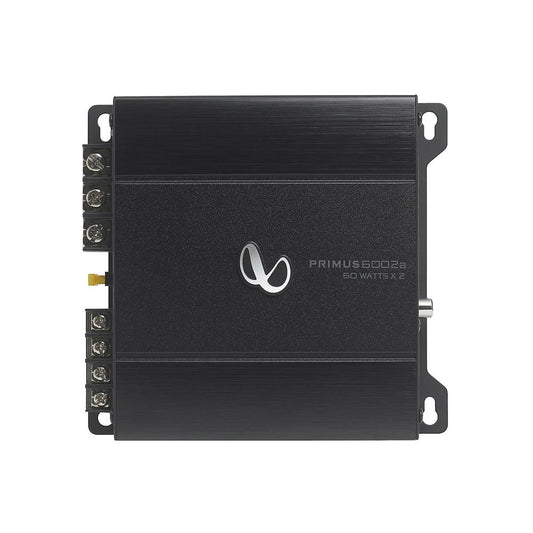 Infinity Primus 6002A 280W Peak (140W RMS Bridged x 4 Ohms) 2-Channel Car Amplifier - Xcite Audio