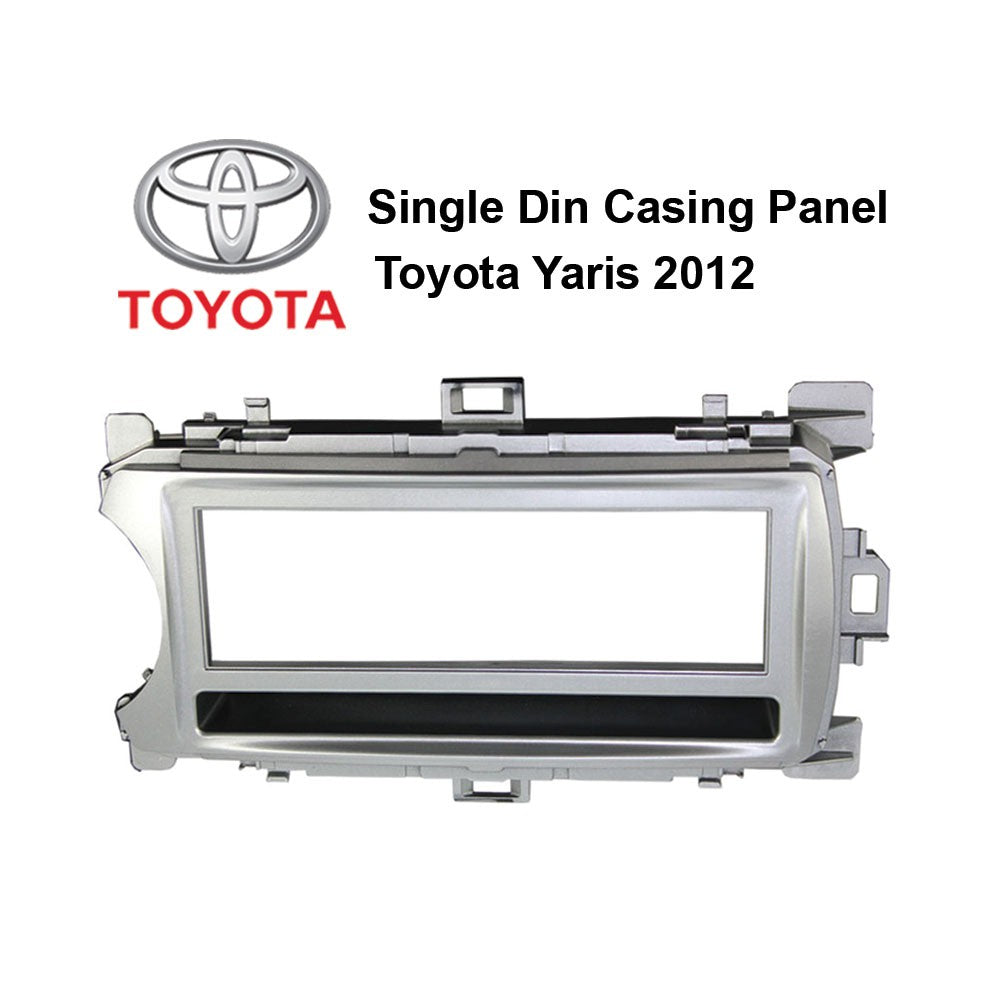 Toyota Yaris 2012 Single Din Car Headunit / Player / Stereo Audio Casing Panel