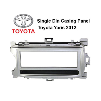 Toyota Yaris 2012 Single Din Car Headunit / Player / Stereo Audio Casing Panel