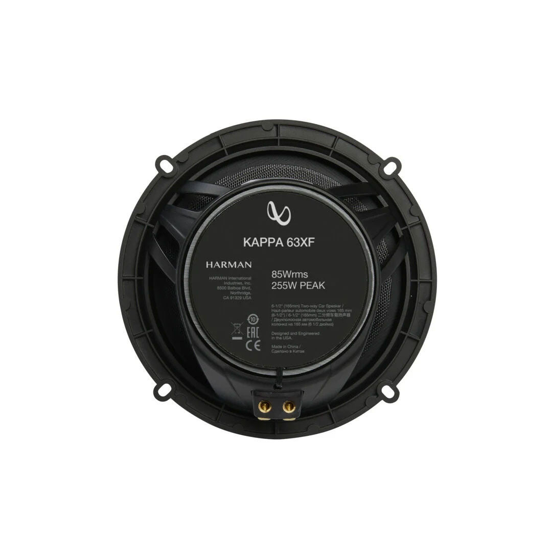 Infinity Kappa 63XF Kappa Series 6.5" 2-Way Coaxial Car Speakers