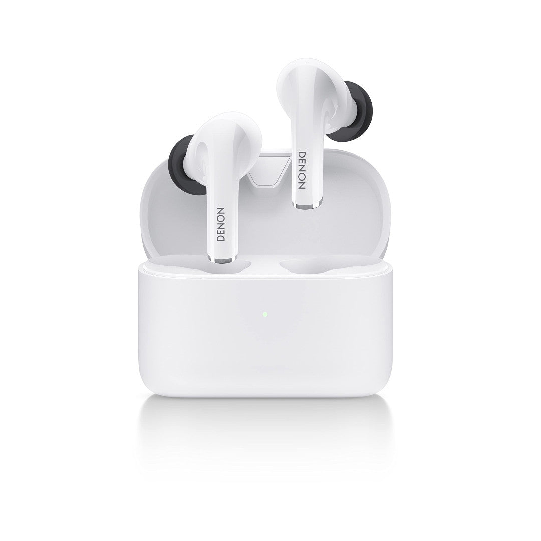 Denon AH-C830NCW True Wireless In-Ear Headphones With Active Noise Cancelling And Denon Sound Master Tuning.