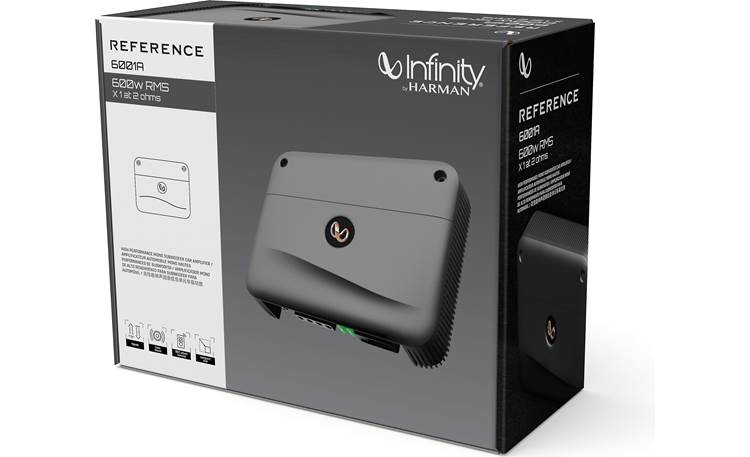 Infinity Reference 6001A Reference Series Mono Subwoofer Amplifier 600 Watts RMS x 1 at 2 ohms