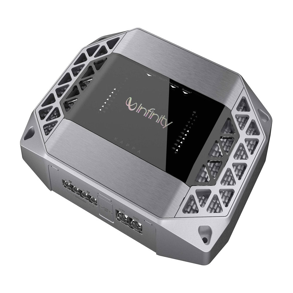 Infinity Kappa K2 Class D High Performance 2-Channel Car Amplifier with Bluetooth - Xcite Audio