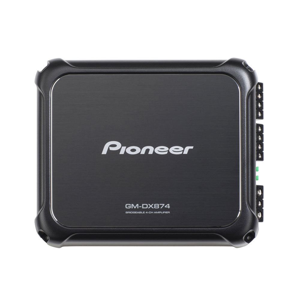 Pioneer GM-DX874 Hi-Res 4-Channel Class-D 100W RMS x 4 Car Audio Amplifier - Xcite Audio